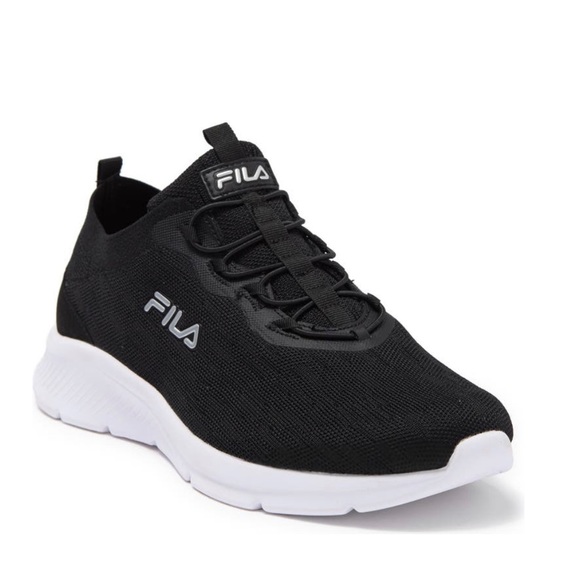 Fila Sneakers Memory Galaxia 3 Walking Shoes Black White Size 10M NEW - Picture 1 of 15